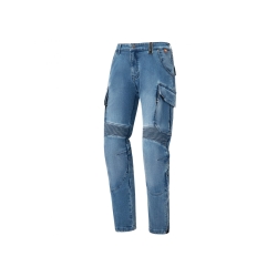 Spodnie motocyklowe Jeansowe Seca Square II Blue