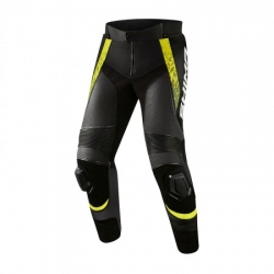 Skórzane spodnie motocyklowe SHIMA STR 2.0 yellow