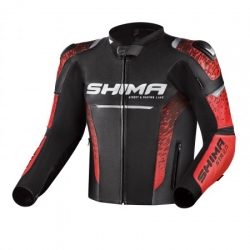 Skórzana kurtka motocyklowa Shima STR 2.0 red