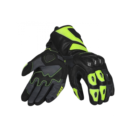 Rękawice motocyklowe Seca Atom Men Fluo
