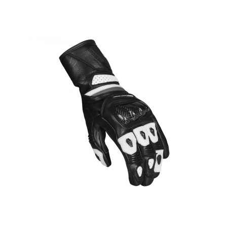 Rękawice motocyklowe Seca Atom Lady Black White