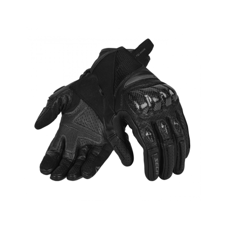 Rękawice motocyklowe Seca Summer Short II Black