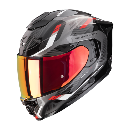 Kask integralny Scorpion EXO-1500 Air Sleek White Blue Red