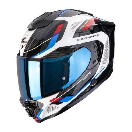 Kask integralny Scorpion EXO-1500 Air Sleek White Red Blue
