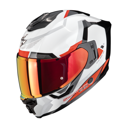 Kask integralny Scorpion EXO-1500 Air Arena White Red