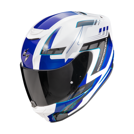 Kask integralny Scorpion EXO-391 Captor White Blue
