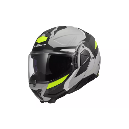 Kask motocyklowy Flip-Up LS2 FF910 Advant II Triple Black Grey Yellow