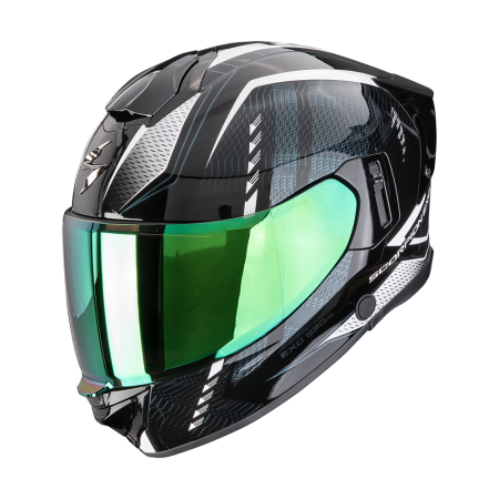 Kask integralny Scorpion EXO-530 Air Theras Black Chameleon White