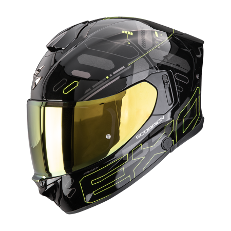 Kask integralny Scorpion EXO-530 Air Fond Black Neon Yellow