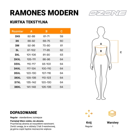 Kurtka skórzana Ozone Ramones Modern Lady