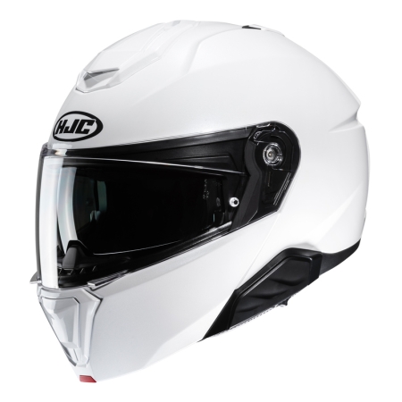 Kask motocyklowy szczękowy HJC i91 Gloss White