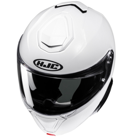 Kask motocyklowy szczękowy HJC i91 Gloss White