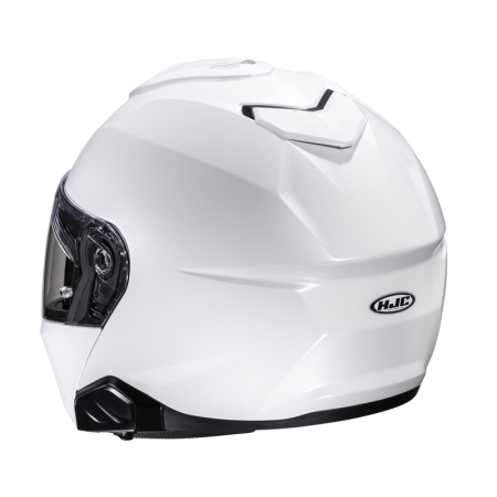 Kask motocyklowy szczękowy HJC i91 Gloss White