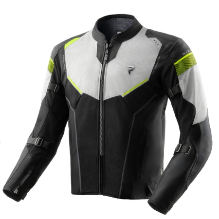Kurtka motocyklowa Rebelhorn Hiflow 5 Grey Fluo Yellow