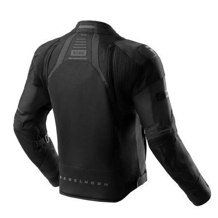 Kurtka motocyklowa Rebelhorn Borg 2 Black