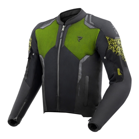Kurtka motocyklowa Rebelhorn Jax Men Fluo Yellow