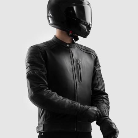 Kurtka Skórzana Ozone Colt Men Black