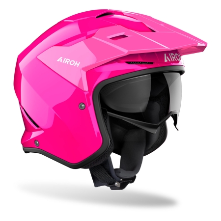 Kask otwarty Airoh Kombakt Gloss Pink