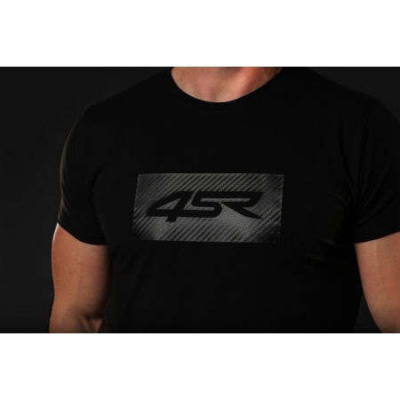 4SR T-Shirt Logo Carbon Black
