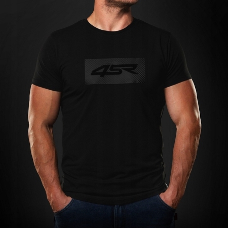 4SR T-Shirt Logo Carbon Black