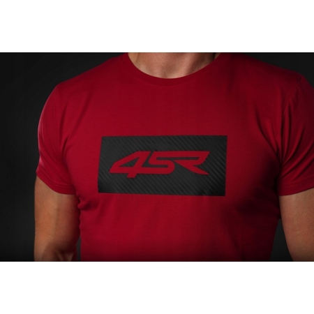 4SR T-Shirt Logo Carbon Red