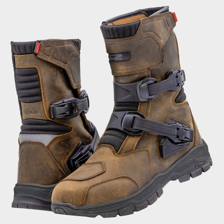Buty motocyklowe LS2 Adventure WP Brown