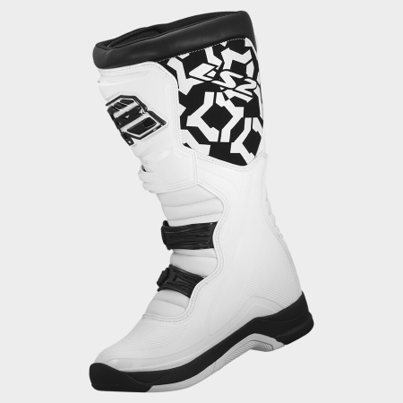 Buty motocyklowe Cross Enduro LS2 Raptor Black White