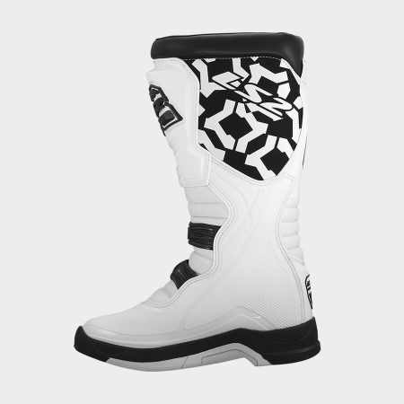 Buty motocyklowe Cross Enduro LS2 Raptor Black White