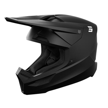 Kask motocyklowy Cross Enduro Shot Furious Matt Black