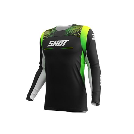 Bluza Cross Enduro Shot Contact Kid Neon Yellow