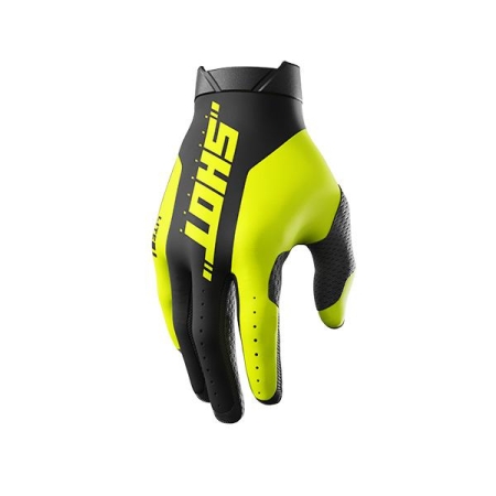 Rękawiczki Cross Enduro Shot Lite Pro Neon Yellow