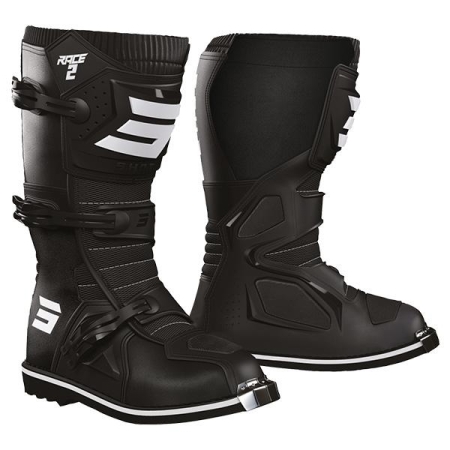 Buty motocyklowe Cross Enduro Shot Race 2 Kid Black