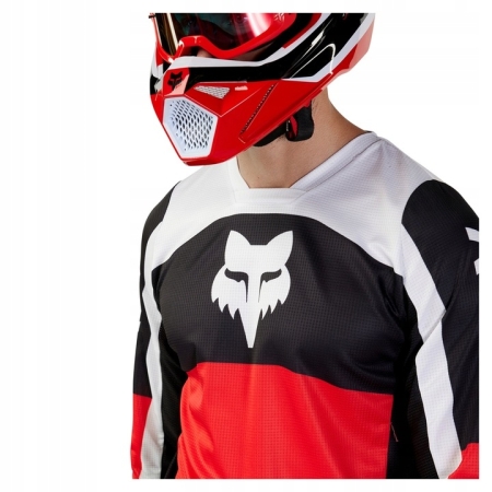 Bluza Cross Enduro FOX 180 Nitro Fluo Red