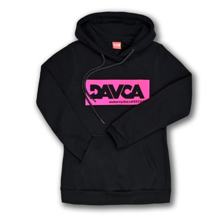 DAVCA Bluza Kangurek z kapturem Damska Pink Logo
