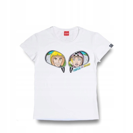 Davca T-Shirt Damski Biały Davca on Board