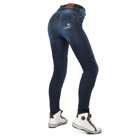 Jeansowe spodnie motocyklowe City Nomad Jennifer