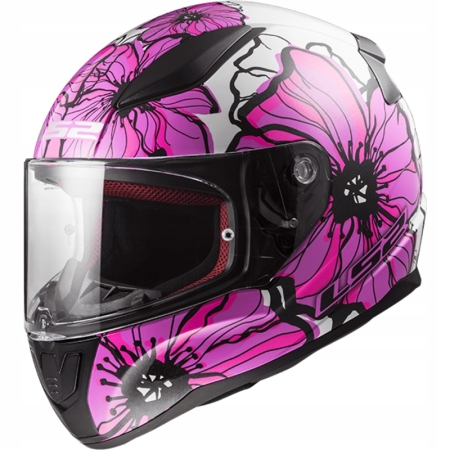 Kask Integralny LS2 Rapid II Poppies Pink