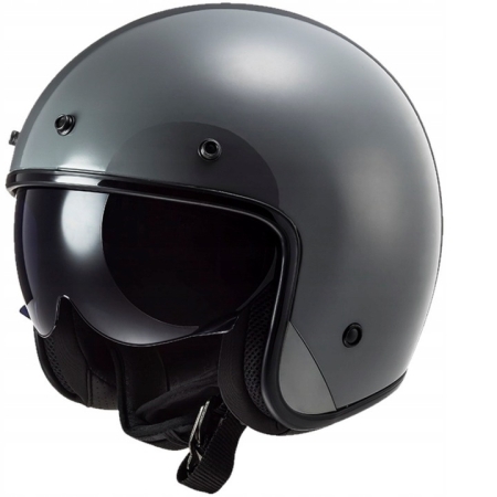 Kask otwarty retro LS2 BOB II Nardo Grey