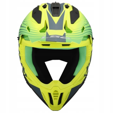 Kask motocyklowy Cross Enduro LS2 MX708 Fast II Duck Yellow