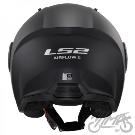 Kask otwarty Jet LS2 Airflow II Rush Red White Blue