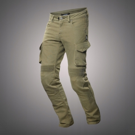 Spodnie motocyklowe Jeansowe 4SR Tourismo green Men