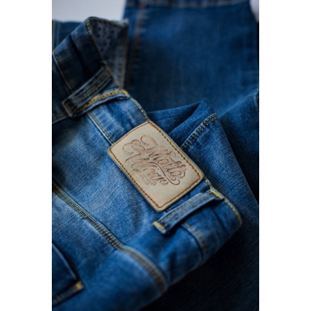 Spodnie motocyklowe Jeansowe Motto Wear Stella Blue