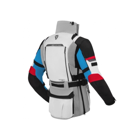 Kurtka motocyklowa turystyczna Seca Arrakis III Grey/Blue/Red