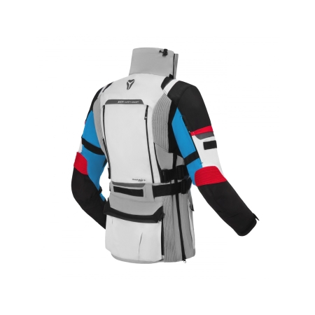 Kurtka motocyklowa turystyczna Seca Arrakis III Lady Grey/Blue/Red