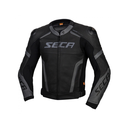 Skórzana kurtka motocyklowa Seca Hooligan Black