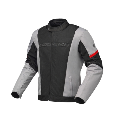 Kurtka motocyklowa Modeka Jano Air Czarno Popielata