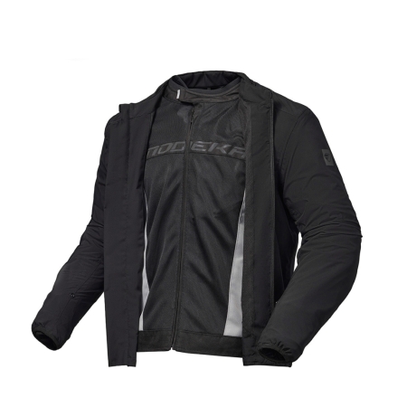 Kurtka motocyklowa Modeka Jano Air Czarno Popielata
