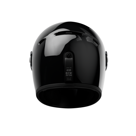Kask intergalny retro John Doe JD/One Glossy Black