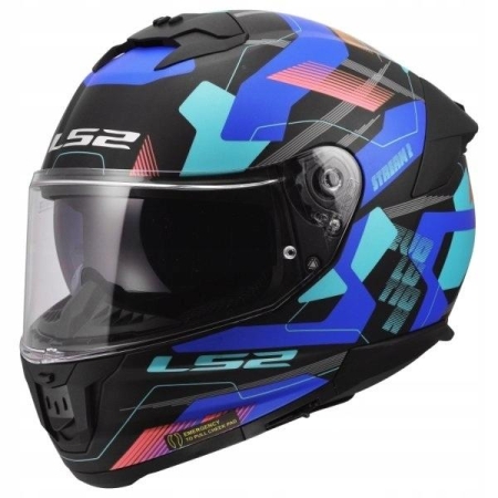 Kask intergalny LS2 Stream II Mika Black Blue XS
