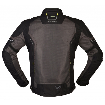 Modeka Khao Air Męska kurtka tekstylna motocyklowa czarna